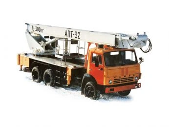 Аренда Автовышка КАМАЗ АПТ-32 в Москве и МО — цена от 28 000 ₽/смена