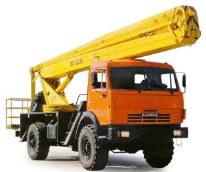 Аренда Автовышка КАМАЗ 28м в Москве и МО — цена от 24 000 ₽/смена